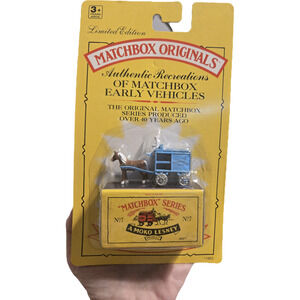 Matchbox Originals No 7 Horse Drawn Milk Float Limited Edition NIB